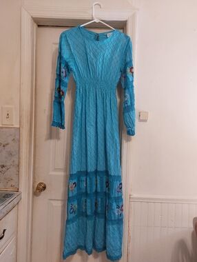Sambira Vintage Mexican Wedding Dress Size 14